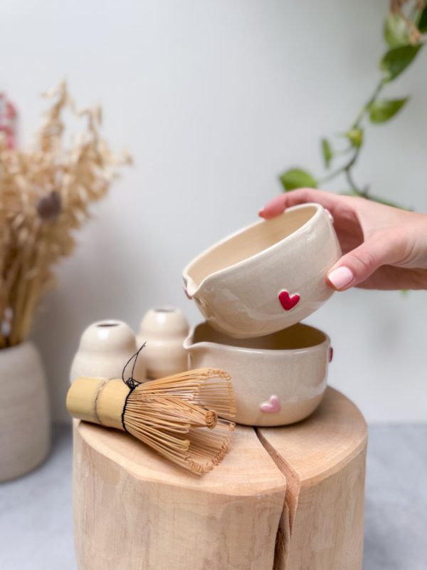 SRDÍČKOVÝ MATCHA SET - Obrázek 2