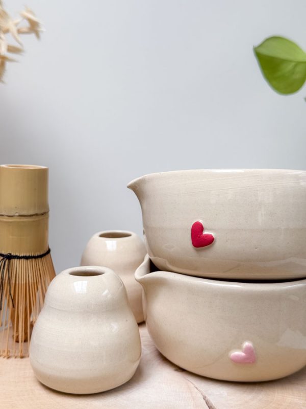 SRDÍČKOVÝ MATCHA SET - Obrázek 3