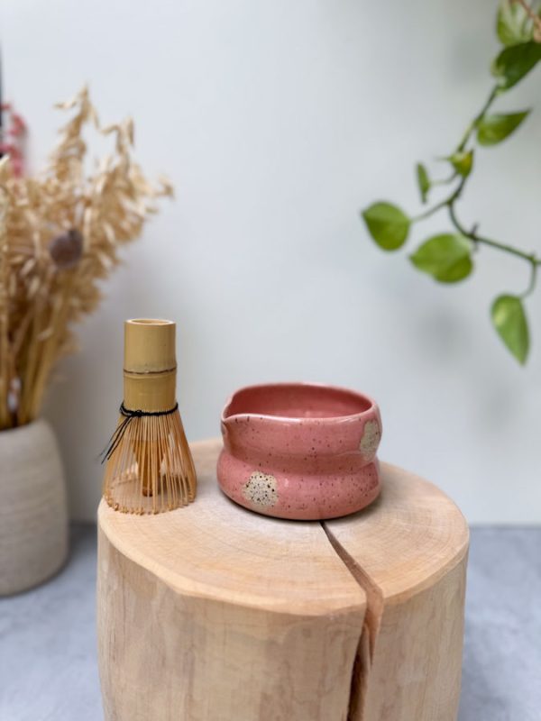 PEACH FLOWER MATCHA MISKA