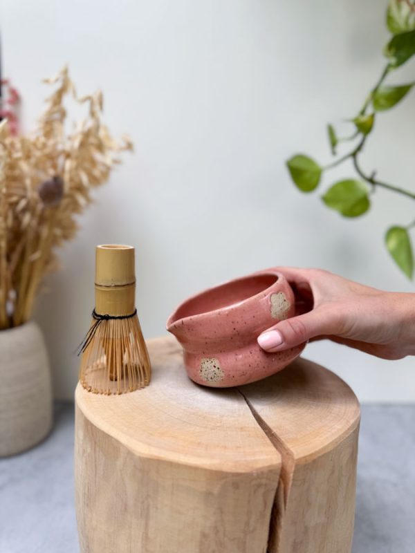 PEACH FLOWER MATCHA MISKA - Obrázek 2