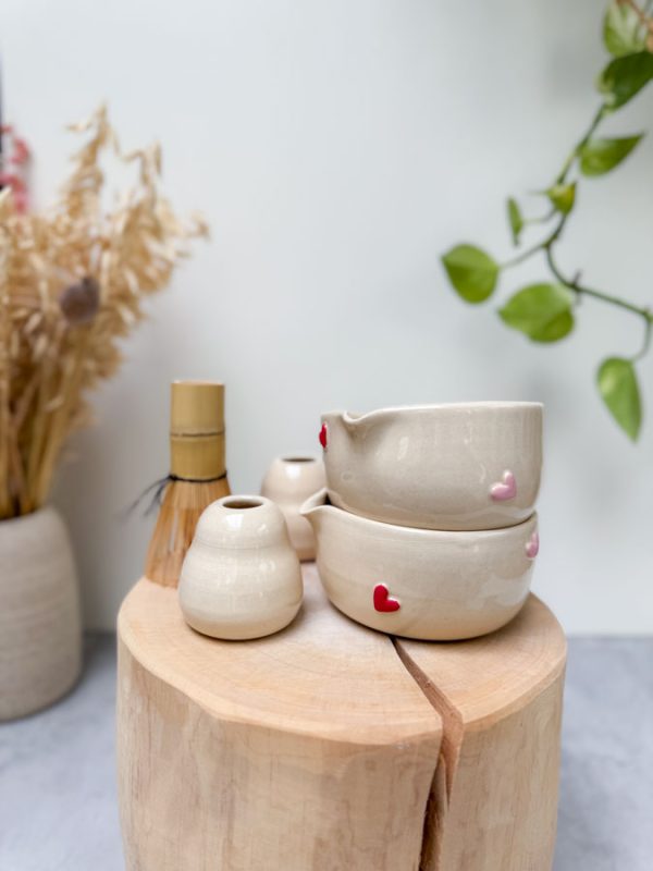 SRDÍČKOVÝ MATCHA SET - Obrázek 4