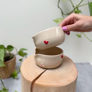 SRDÍČKOVÁ MATCHA MISKA