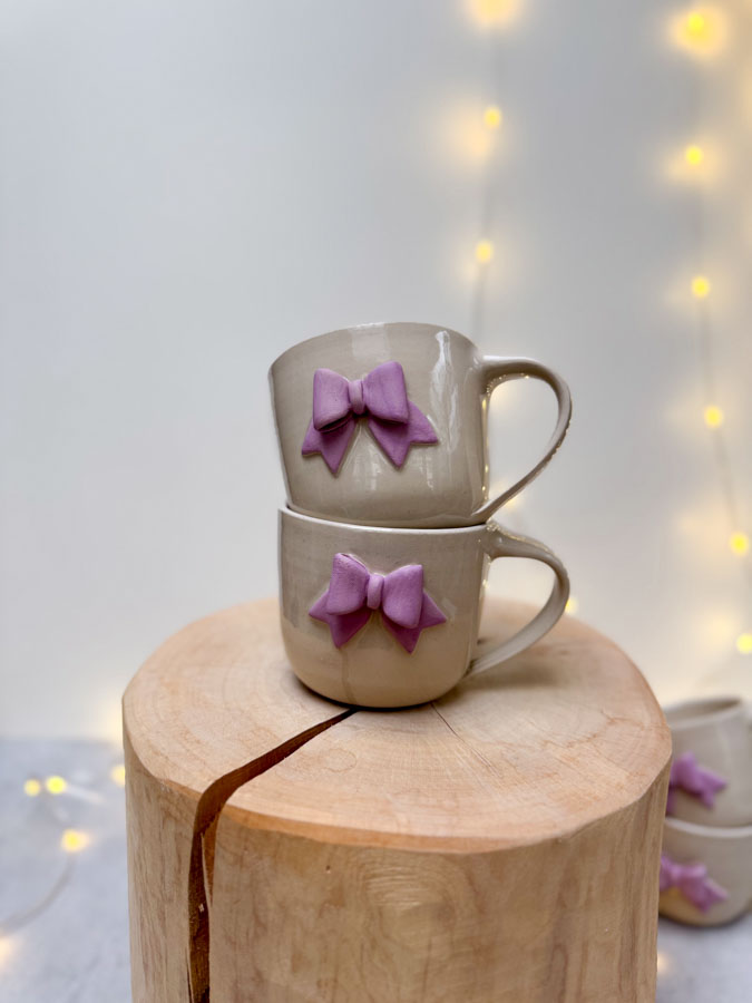 FIALOVÁ MAŠLIČKA HRNEK 220ml - Obrázek 2