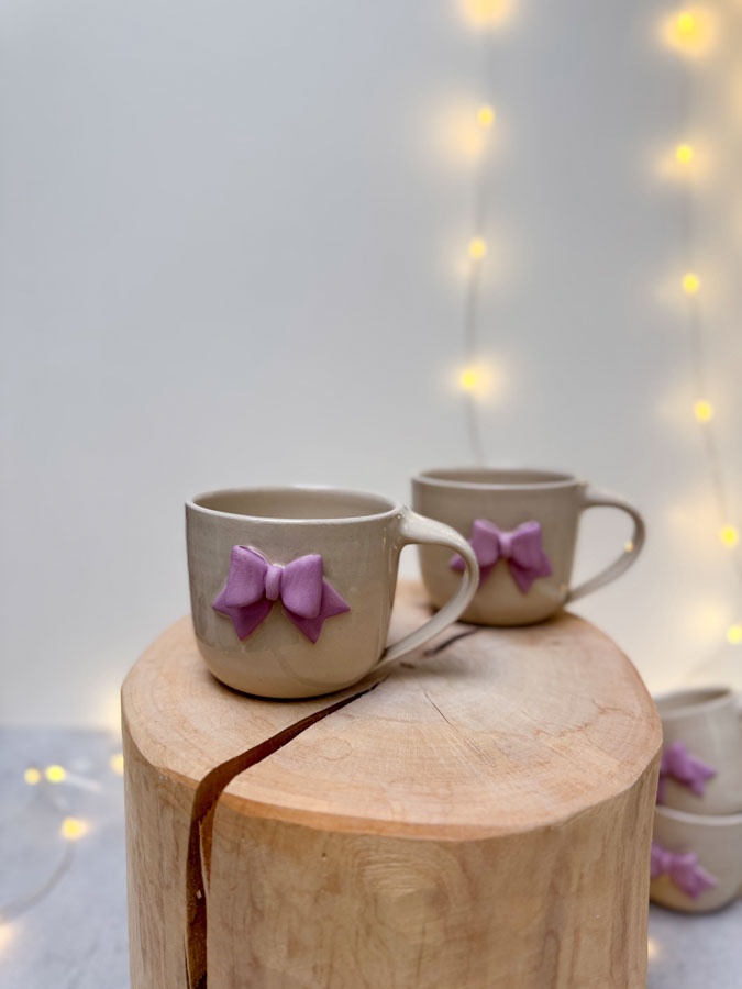 FIALOVÁ MAŠLIČKA HRNEK 220ml - Obrázek 3