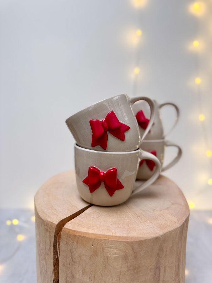 ČERVENÁ MAŠLIČKA HRNEK 220ml - Obrázek 3