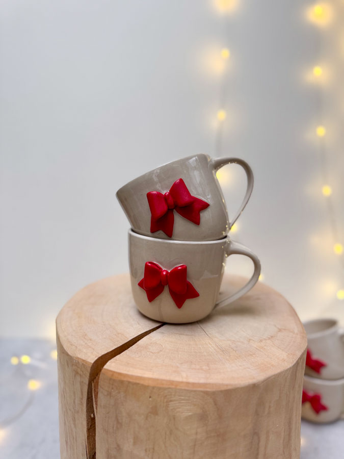 ČERVENÁ MAŠLIČKA HRNEK 220ml - Obrázek 2