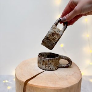 DARK RUSTIC MODELOVANÝ HRNEK 75ml