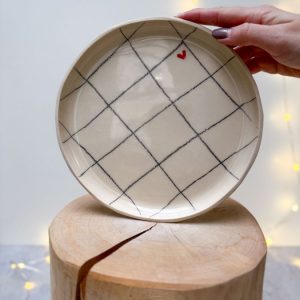 DEZERTNÍ TALÍŘ ČTVEREČKY