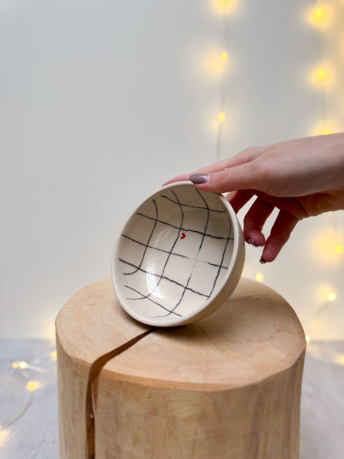 ČTVEREČKOVÁ MINI MISKA 150 ml