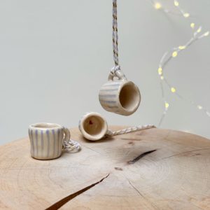 MINI HRNEČEK PROUŽKY MODRÉ